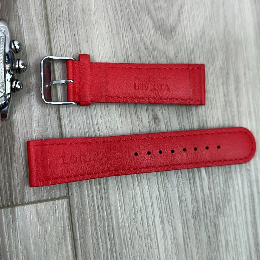 Invicta women’s lupah collection watch genuine leather straps